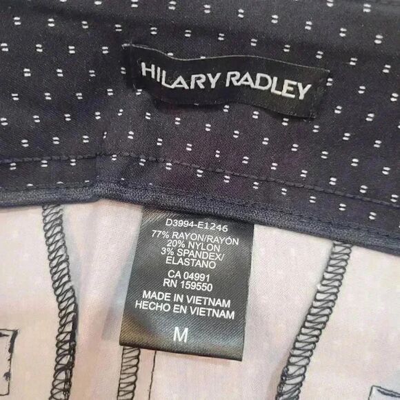 Hilary Radley Women's Navy/White Mini Polka-dot Shorts NEW - Picture 7 of 11